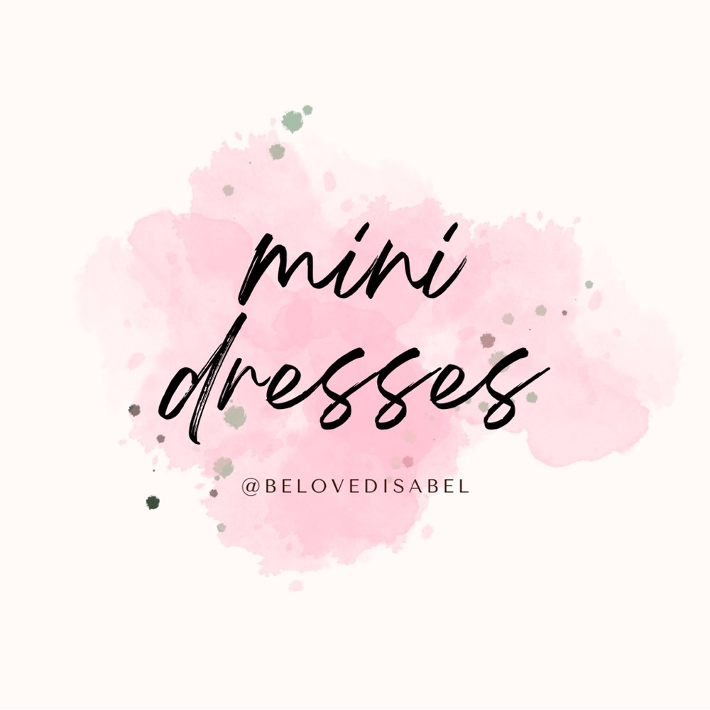 Mini dresses below..